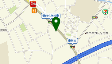 auショップ八王子楢原の地図画像
