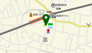 auショップ経堂の地図画像