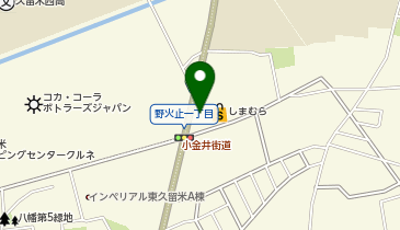 ソフトバンク東久留米幸町の地図画像