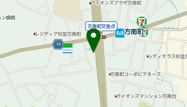 auショップ方南町の地図画像