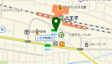 ワイモバイルビックカメラJR八王子駅店の地図画像
