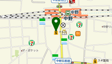 au Style中野マルイの地図画像