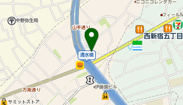 リーベンハウス清水橋店の地図画像