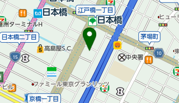 デイリーヤマザキ日本生命日本橋ビル店の地図画像