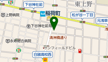 ネッツトヨタ東都台東店の地図画像