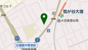 レクサス雪谷の地図画像