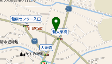 レクサス多摩の地図画像