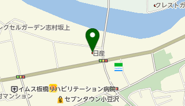 東京日産環八板橋店の地図画像
