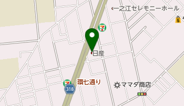 日産東京江戸川店の地図画像