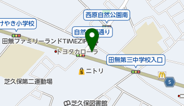 東京日産田無西原店の地図画像