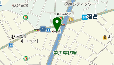 日産自動車販売東中野店の地図画像