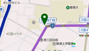 日産自動車販売三田高輪店の地図画像