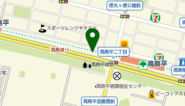 日産東京高島平店の地図画像