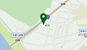 日産東京調布多摩川店の地図画像