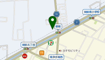 日産東京武蔵野店の地図画像