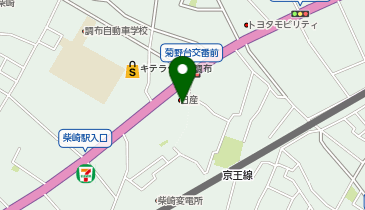 日産東京調布つつじヶ丘店の地図画像