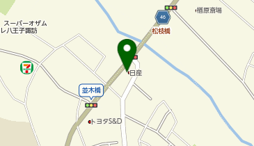 日産東京八王子松枝橋店の地図画像