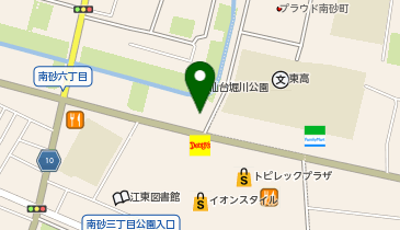 日産東京江東店の地図画像