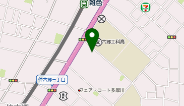 日産東京蒲田店の地図画像