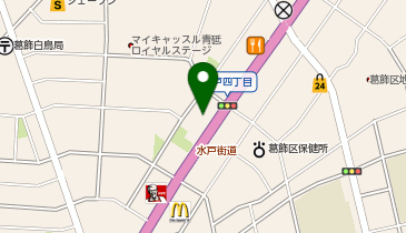 日産東京葛飾店の地図画像