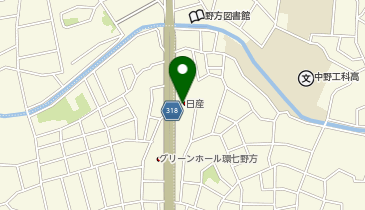 日産東京中野店の地図画像