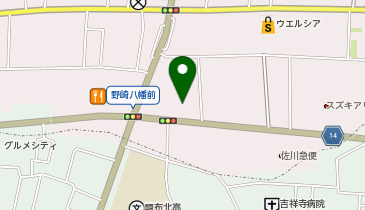 日産東京東八三鷹店の地図画像