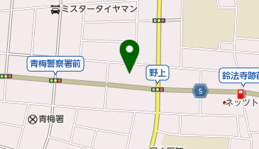 日産プリンス西東京青梅店の地図画像