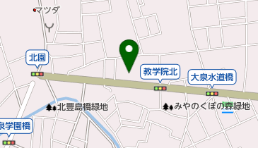 日産プリンス東京大泉店の地図画像