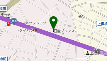 日産プリンス東京練馬北町店の地図画像