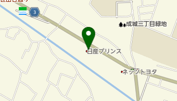 日産プリンス東京成城店の地図画像