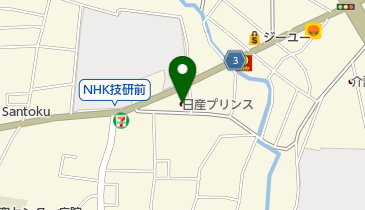 日産プリンス東京成城砧店の地図画像