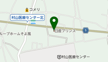 日産プリンス西東京村山店の地図画像