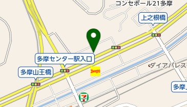日産プリンス西東京多摩センター店の地図画像