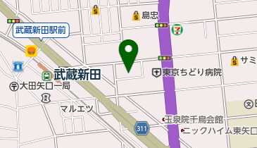 日産部品中央販売本社の地図画像