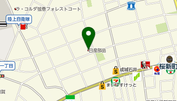 日産部品中央販売リサイクルパーツセンターの地図画像