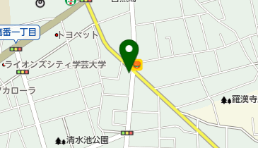 HOT WING ACの地図画像