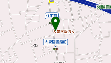 シロタモータース大泉の地図画像