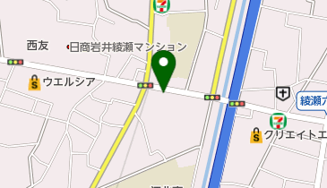 ホンダウイング横山輪業の地図画像
