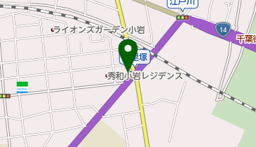 ホンダドリーム江戸川の地図画像