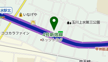 ホンダドリーム杉並の地図画像