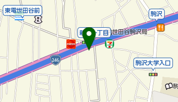 ホンダドリーム駒沢246の地図画像