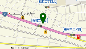 ホンダドリーム府中の地図画像