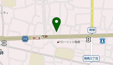 ホンダドリーム足立の地図画像