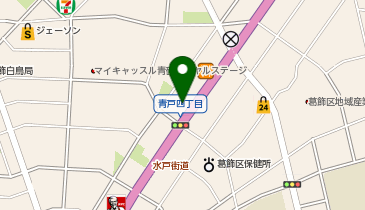 ホンダドリーム葛飾の地図画像