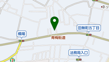 Honda Cars東京中央田無中央店の地図画像