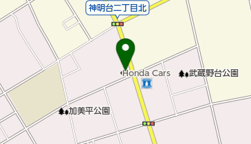 Honda Cars東京西福生店の地図画像