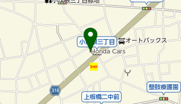 Honda Cars東京中央板橋店の地図画像