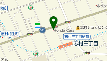 Honda Cars東京中央志村店の地図画像