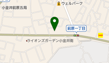Honda Cars東京中央小金井店の地図画像