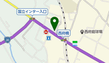 Honda Cars東京中央国立府中店の地図画像